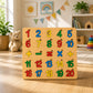 Math Puzzle Board Game - Educational Wooden Learning Toy Crafted From MDF Wood For Children And Mathematical Skills Development