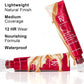 Fv Foundation Waterproof With Medium Coverage, Oil-free & Long Lasting, Matte orever Foundation For Oily/normal Skin, Forever Liquid Makeup Foundation For Face, 30g Ivory