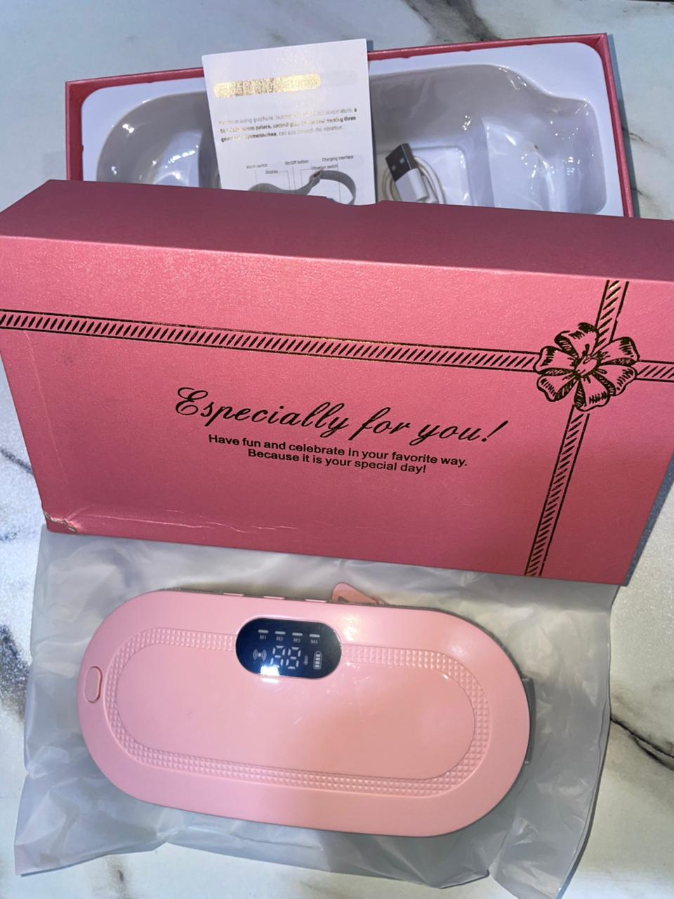 Portable Menstrual Heating Pad Belt for Women – Instant Period Pain Relief, Anytime, Anywhere