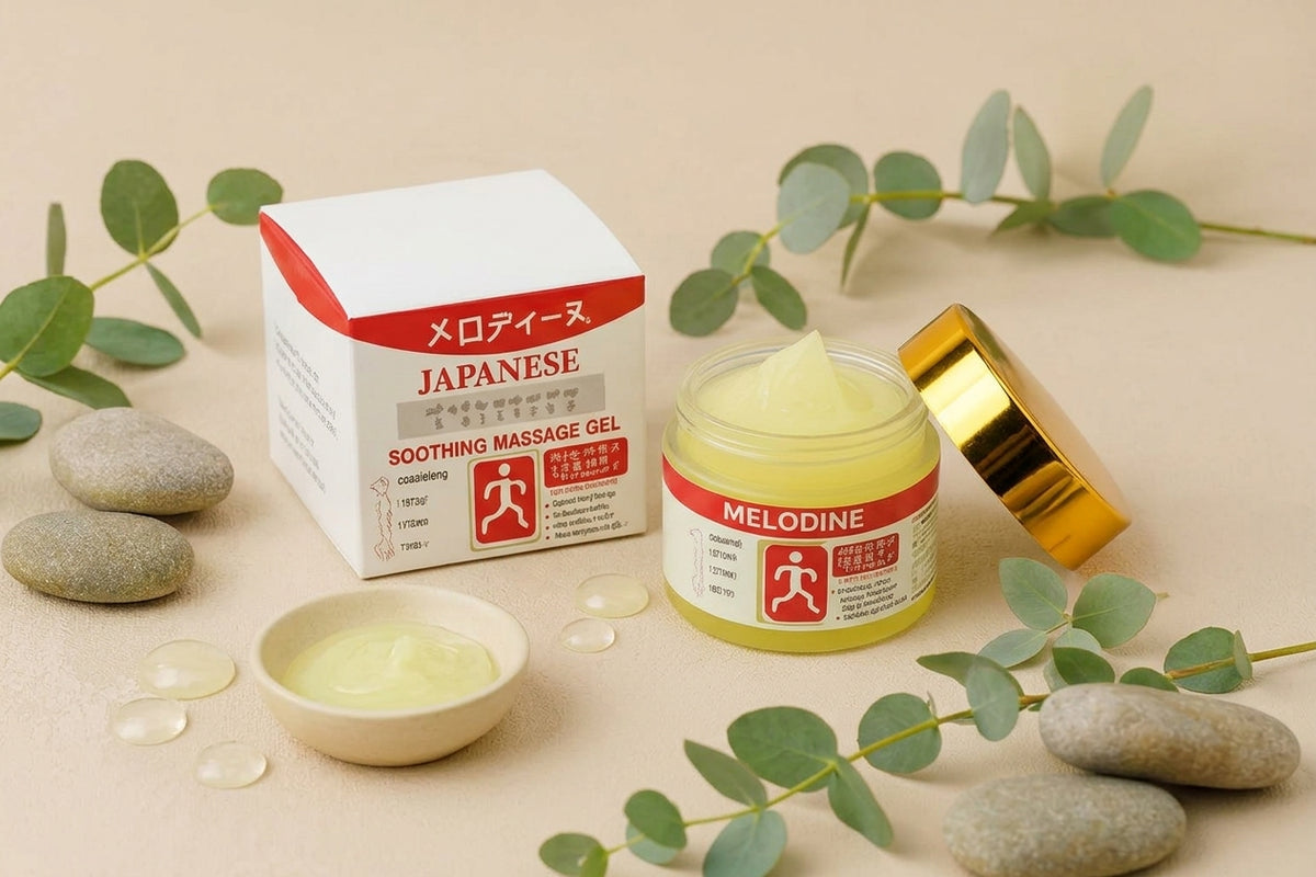 Melodine Japanese Soothing Massage Gel, Muscle & Joint Comfort