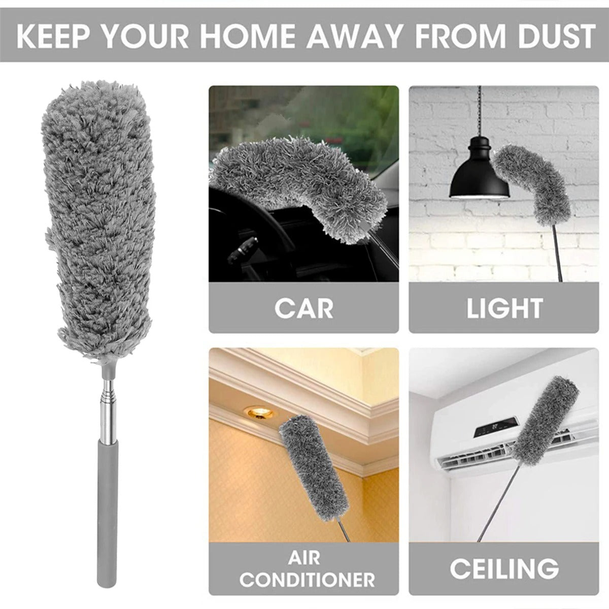Washable Microfiber Cleaning Duster