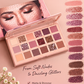 3-in-1 Makeup Combo Set – Blush Stick + 18 Color Eyeshadow Palette + 13 PCS Makeup Brushes Kit